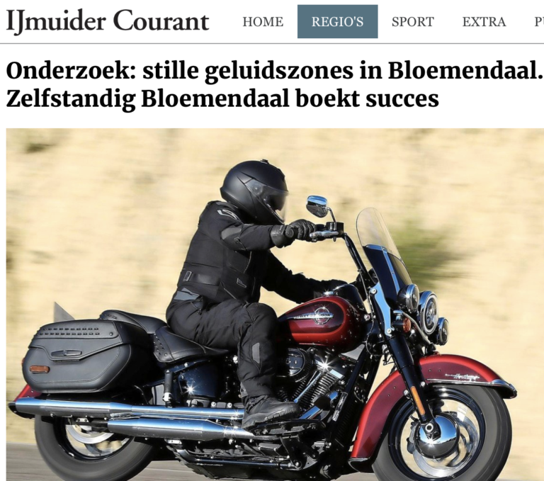 geluidsoverlast Bloemendaal